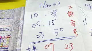 11/16學姐今彩539推薦:05、10、15、23、28大樂透分享07、10、15、17、23、36😎濟公牌繼續㊗️🀄️💰訂閱按讚發大財