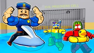 STRONG BARRY'S PRISON RUN in Roblox