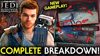 NEW Jedi Survivor Gameplay COMPLETE Breakdown! | IGN First Gameplay Trailer