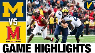 #6 Michigan vs Maryland | College Football Highlights