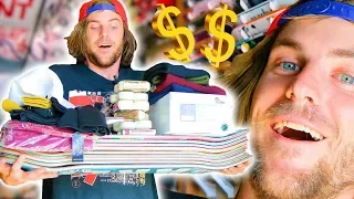 ANYTHING YOU CAN CARRY, I'LL PAY FOR CHALLENGE! (SKATESHOP EDITION)