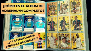 Álbum completo adrenalyn xl 2022 23 todos los balones de oro y las cartas mito de la liga santander