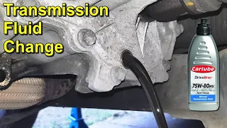 Changing the Transmission Fluid (Gearbox Oil) on a Peugeot 307