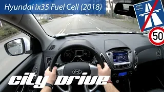 Hyundai ix35 Hydrogen Fuel Cell (2018) - POV City Drive