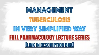 RNTCP-Management of Tuberculosis(REGIMEN) for Drug Resistant Tuberculosis : Pharmacology