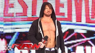 AJ Styles interrupts Fandango vs. Chris Jericho: Raw, March 21, 2016