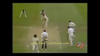 Lord Test 1982  Pak Vs England Mudassar Nazar 6 for 32