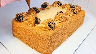 Нежнейший торт «ГЕРЦОГИНЯ». Торт который можно есть губами 😋 Старенький рецепт, проверенный годами 👍