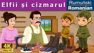 Elfii și cizmarul | The Elves and Shoe Maker in Romana | @RomanianFairyTales