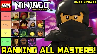 The Ultimate Ninjago Elemental Master Tier List! 🐲 Ranking ALL Elemental Masters! (2023 Update)