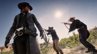 QuickDraws and Brutal Combat: John Marston Edition (No Deadeye) - Red Dead Redemption 2