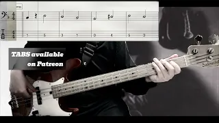 【Bass & Drums】Billy Joel - Movin' Out (Anthony's Song) // Bass Cover, Bass Tabs