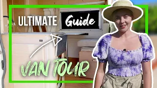 RV Hire in Turkey - Ultimate Guide w/ VAN TOUR | Van Life Turkey