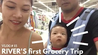 River's First Grocery Trip | BABY'S FIRST