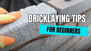 Bricklaying Tips for beginners | How to point in brickwork for a perfect finish.