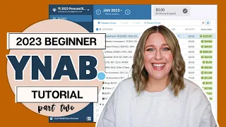 2023 YNAB BUDGET for BEGINNERS | CREDIT CARDS, cover OVERSPENDING, + paycheck budgeting