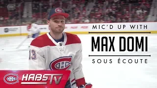 MIC'D UP: Max Domi at Skills Competition