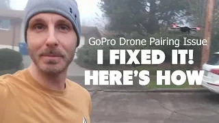 GoPro Karma Drone Pairing Issue - TRY THIS FIX!