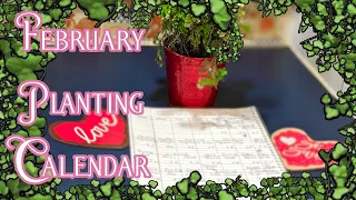 February 2024 Garden Planner | Plan With Me |  Moon Gardening | Astrological | The Zodiac