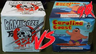 Kamikaze VS Carolina Coast Fireworks #fireworks #pyro