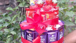 How to make  Chocolate Bouquet Tutorial / Tutorial of chocolate bouquet / Handmade Birthday Gift