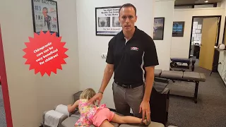 Is chiropractic safe for kids? Rocklin chiropractor Tim Smith - pediatric chiropractic adjustment