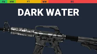 M4A1-S Dark Water - Skin Float And Wear Preview