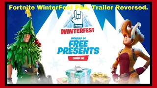 Fortnite WinterFest PS4, Trailer Reversed.