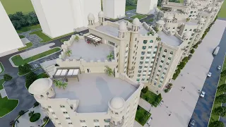 Дубайские дома в Грозном, новый центр продолжение проспекта