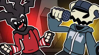 FRIDAY NIGHT FUNKIN' - TABI v.s.  AGOTI in a Rap Battle - fnf animation mod