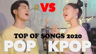 (POP vs KPOP) 2020 히트곡들의 대결 | Hit Songs Mashup | BTS, BLACKPINK, VVS, Dua Lipa, TITLIAAN...