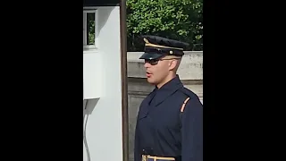 Tomb of the Unknown Soldier Changing of the Guard School Wreath Presentation [FULL VIDEO]