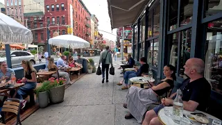 ⁴ᴷ⁶⁰ Walking NYC: Mulberry Street in Nolita, Little Italy, and Chinatown