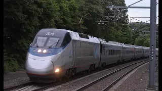 Amtrak Acela Horn Compilation!