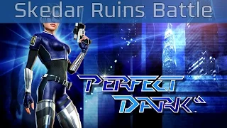 Perfect Dark - Skedar Ruins Battle Shrine Walkthrough [HD 1080P/60FPS]