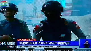 Kerusuhan rutan Mako Brimob kelapa dua Depok Jawa barat(1)