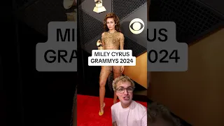 Miley Cyrus won her first Grammy & absolutely slayed the 2024 Grammys! #mileycyrus #grammys #shorts