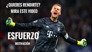 ESFUERZO - Motivación de porteros/futbolistas|Manuel Neuer de lesión al éxito.|Mejores atajadas 2020