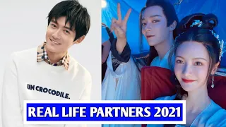 Tong Meng Shi And Jessie Zhang (Bright As the Moon) Real Life Partners 2021