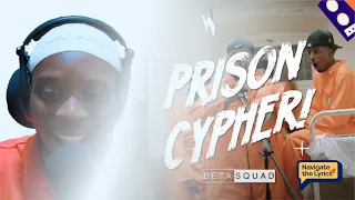 Reacting to Beta Squad's🧑‍🤝‍🧑🧑‍🤝‍🧑 Insane Cypher 🔥🔥 in "Last to Leave the Prison" Challenge! 👌😍