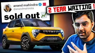 Mahindra's 50,000 XUV3X0 Booking Record Exposed | 2 Years Waiting Period ?