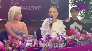 Ольга Бузова и её самооценка на пресс-завтраке премии МУЗ ТВ 2024.
