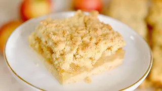 Easy and Quick Apple Pie | Crumble Apple Pie ASMR Recipe