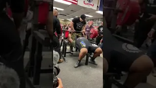 Julius Maddox, 744 All-Time World Record Bench Press