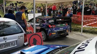 WRC Croatia Rally Ford Puma Rally1 Launch Control