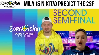 Mila & Nikita React to the Second SF Dress Rehearsals & Predict Qualification Eurovision 2024