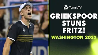 Tallon Griekspoor Shocks Taylor Fritz! | Washington 2023 Highlights