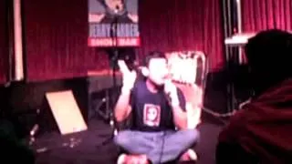 Epic breakdown, comedian delivers pipebomb from stage...tells the truth
