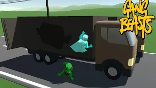 Gang Beasts - Roll Away [Father and Son Gameplay]