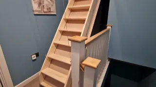 DIY foldable loft stairs
